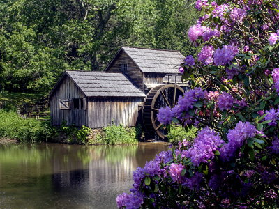 Mabry Mill In Late May