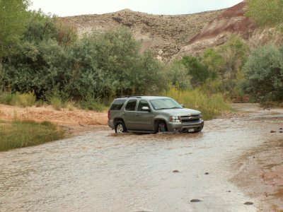 driving through the Ford River