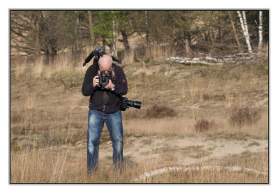 fotograaf in actie