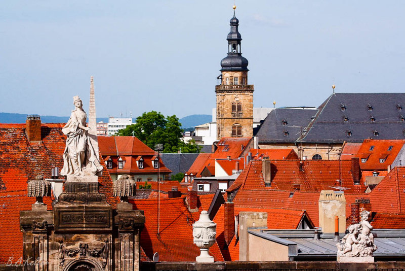 View to the old town