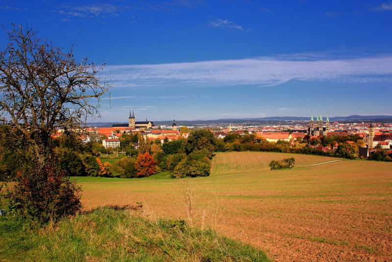 View to Abbey St. Michael & Cathedral