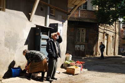 Fruits sellers - Tbilisi.