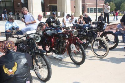 Antique Motorcycles - Cannonball Run