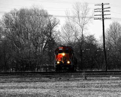 Heading for the Tracks