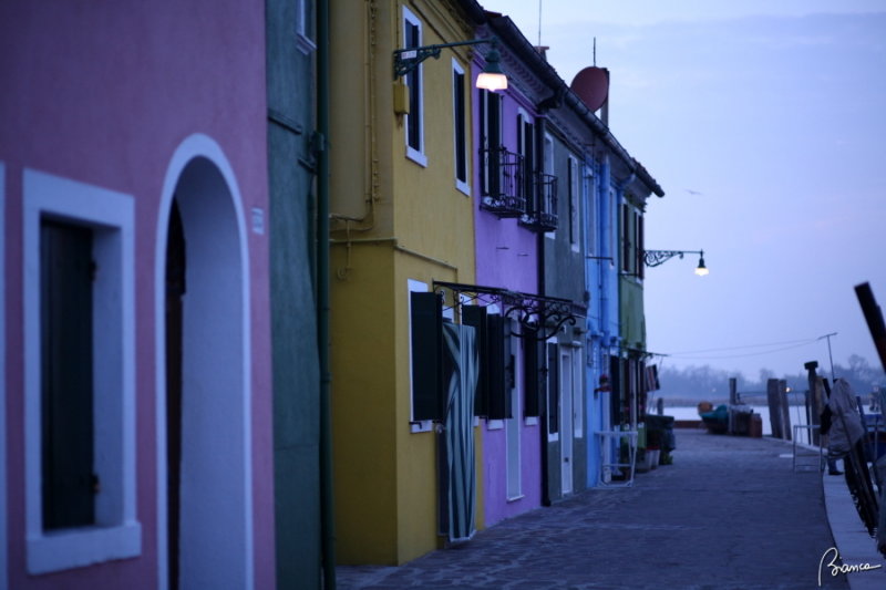 Burano by night