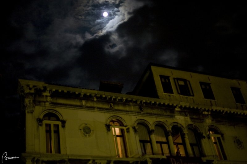 Full moon...
