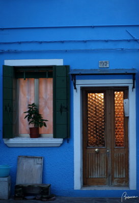 Burano by night