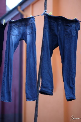 Jeans on Burano Island
