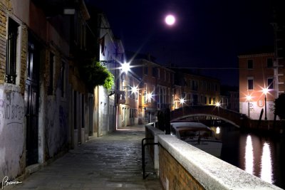 Luna piena a Venezia!