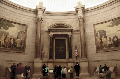 The Rotunda of the National Archives