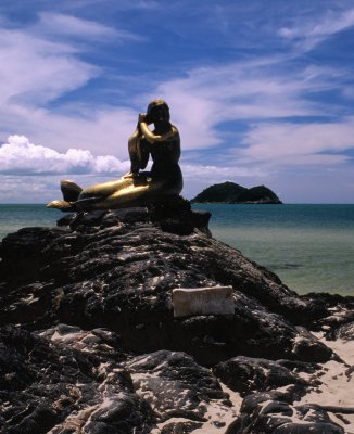 Songkhla's Mermaid Statue... 