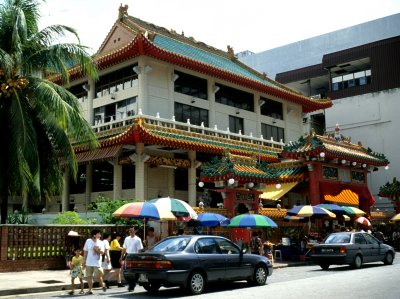 A Colorful Chinese Temple