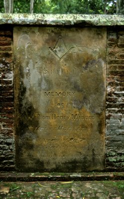 Grave at Fort Canning