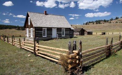 Florissant Fossil Beds National Monument:  Hornbek Homestead