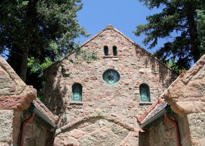 Colorado Springs:  Chapel In Evergreen Cemetery