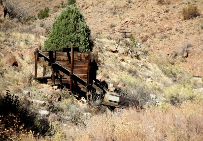 Royal Gorge:  Abandoned Mining Equipment