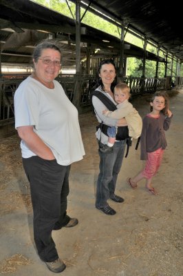 Enfin...un membre de la famille Gagnon, ma soeur, vient visiter Dol