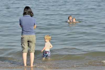 On peut mme se baigner dans le lac Ontario  Toronto