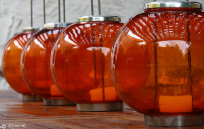 'O'  Orange Globes.   Globally Orange