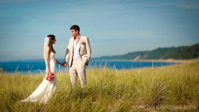 Beach Wedding Portrait