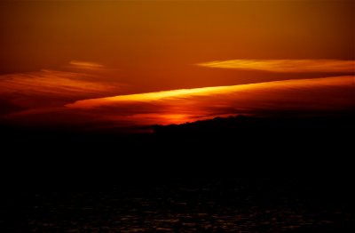Tarde Rojiza (redish sunset)