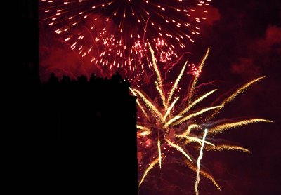 Fourth of July in Manhattan (fireworks)