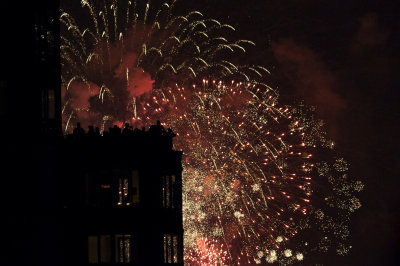 Fourth of July in Manhattan (fireworks)