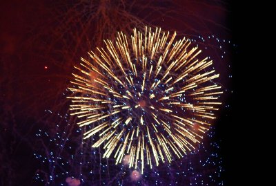 Fourth of July in Manhattan (fireworks)