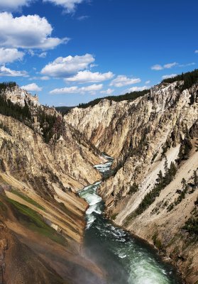 Grand Cayon of the Yellowstone River