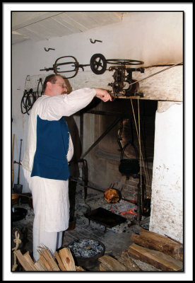 Kitchen for the Peyton Randolph House