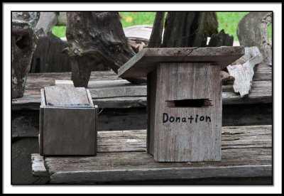 Frog Bagging Box and Donation Box