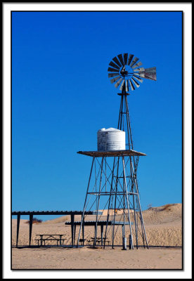Water and Shade at Monahans Sandhills State Park