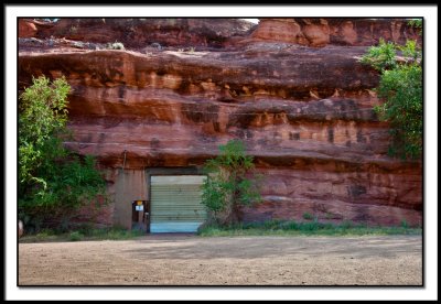 Service Entrance to the Bat Cave?