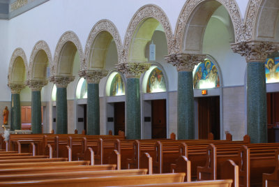 inside the Immaculata Church