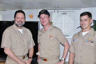 With the Ship's Master
