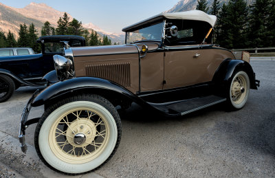 1930 Model A Ford Deluxe Roadster Convertible