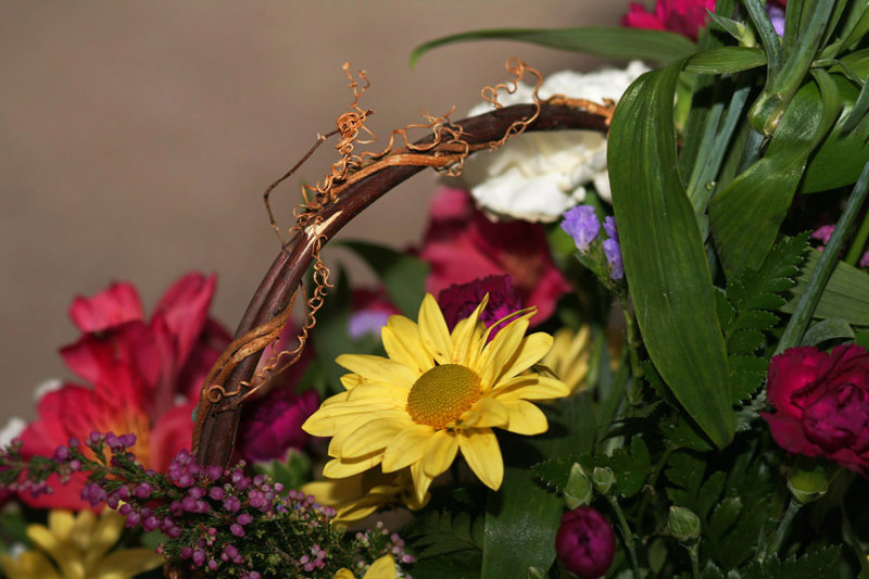 Basket of flowers