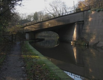 Concrete Bridge Over Canal
