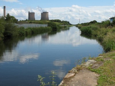 St helens Canal, At Widnes
