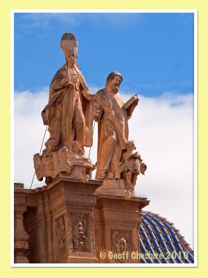 Murcia cathedral (detail) -1