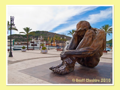 cartagena - mairna statue - 2