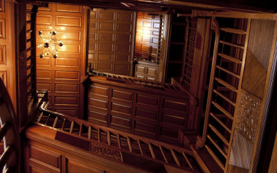 Victoria Craigdarroch Castle Staircase