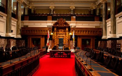 Victoria BC Parliament House Assembly Room