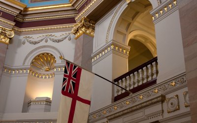 Victoria BC Parliament House Gold Trim