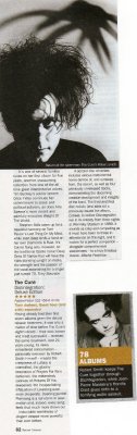 Disintegration Deluxe Review (Record Collector July 2010)