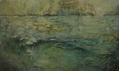 Turning tide Oil on Canvas on board 60x100