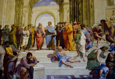 The school of Athens (crop)