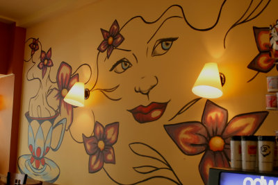 The Publick Cup Coffee Shop Art