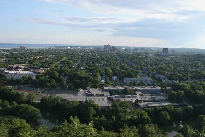 Skyline from East Rock