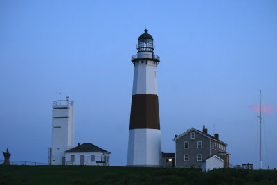 Lit Lighthouse